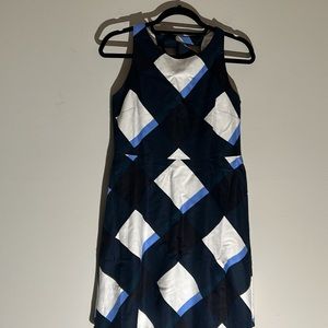 Ann Taylor Fully lined tie back dress
